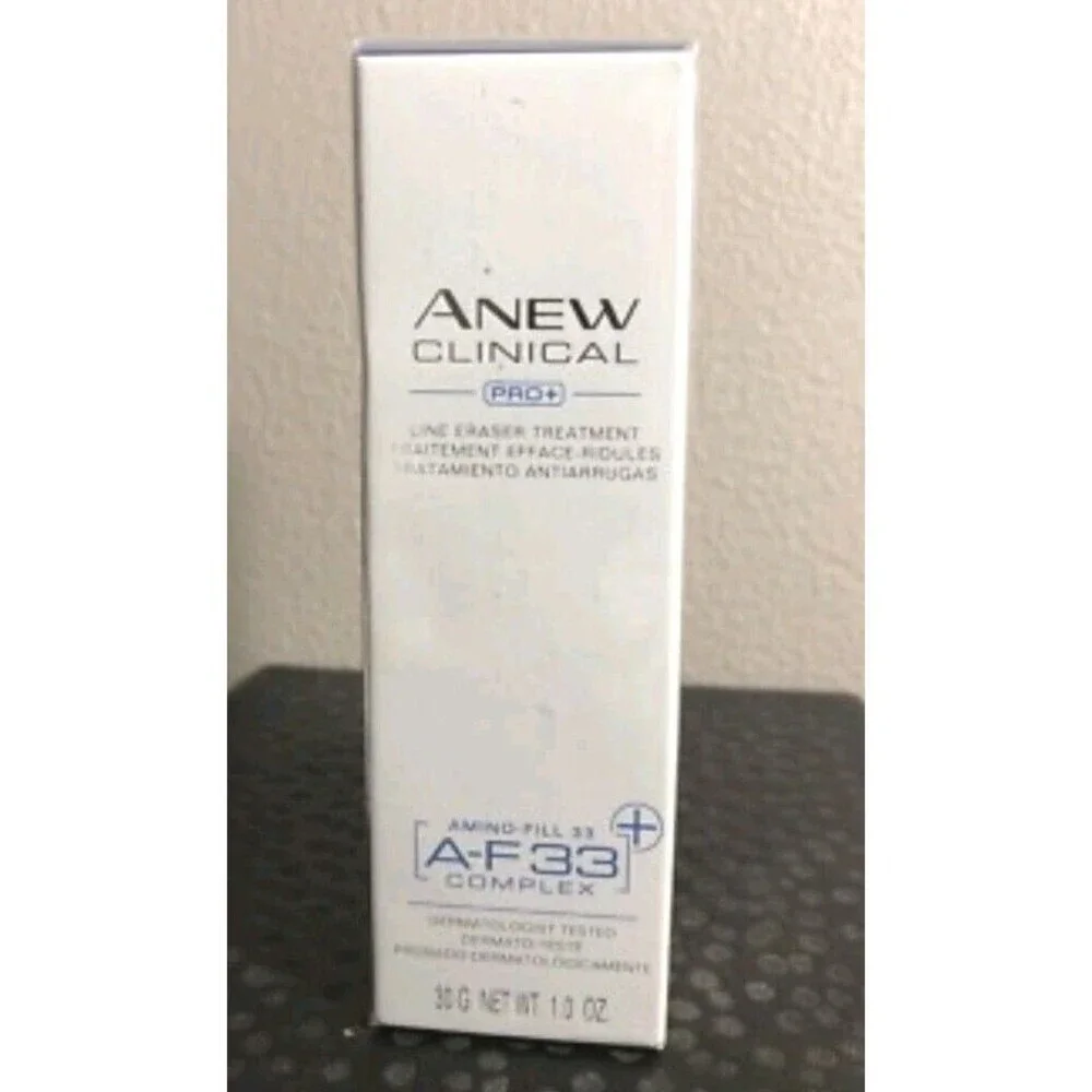 Avon Anew Clinical Pro+ Line Eraser Treatment A-F33 Complex 1.0 Oz New Sealed